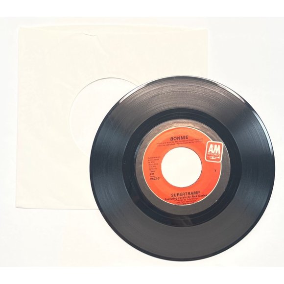 Supertramp It's Raining Again / Bonnie 45 Classic Rock A&M 2502 - Picture 4 of 4